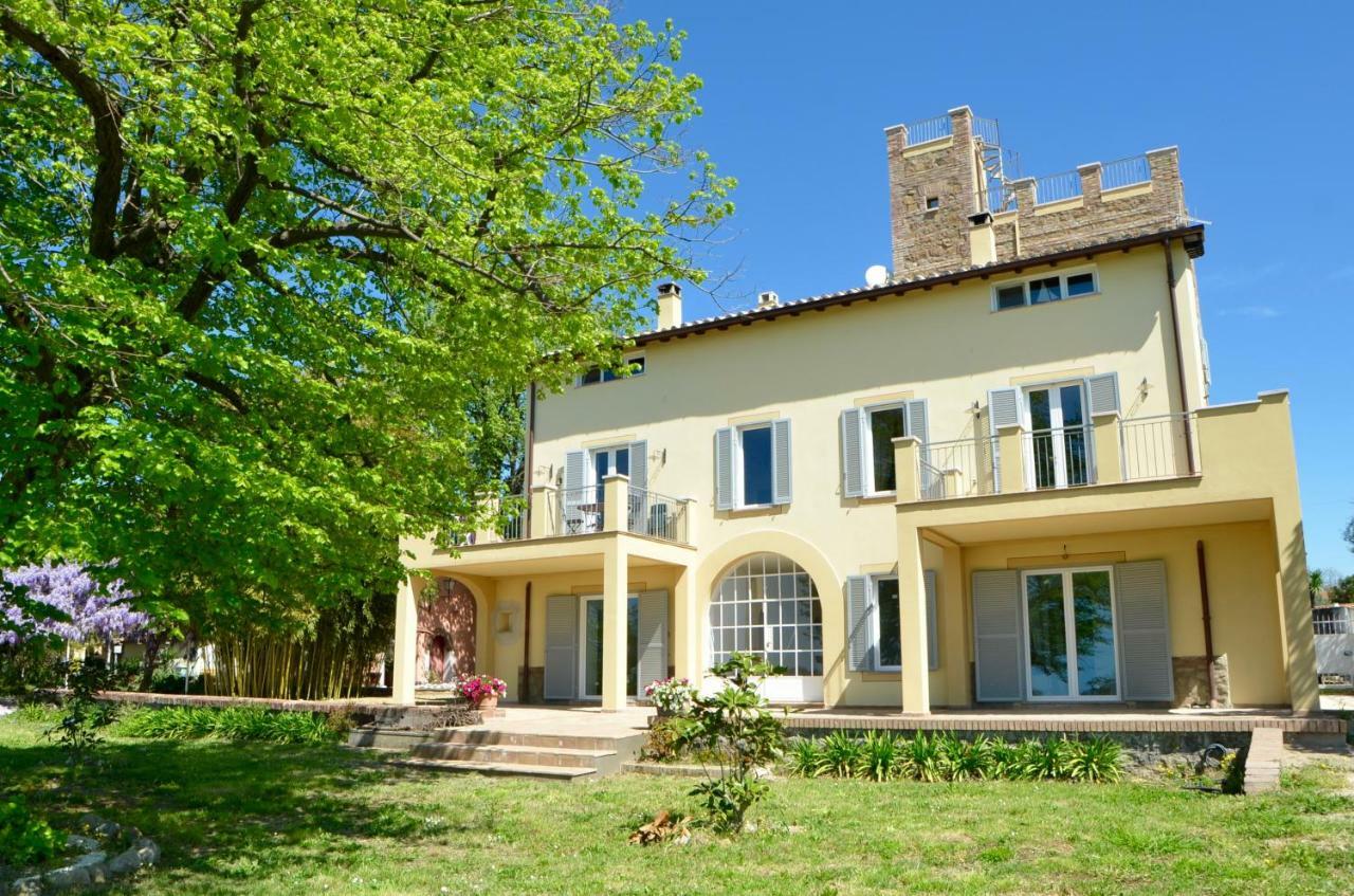ジェンツァーノ・ディ・ローマ Casale Del Gelsoヴィラ エクステリア 写真