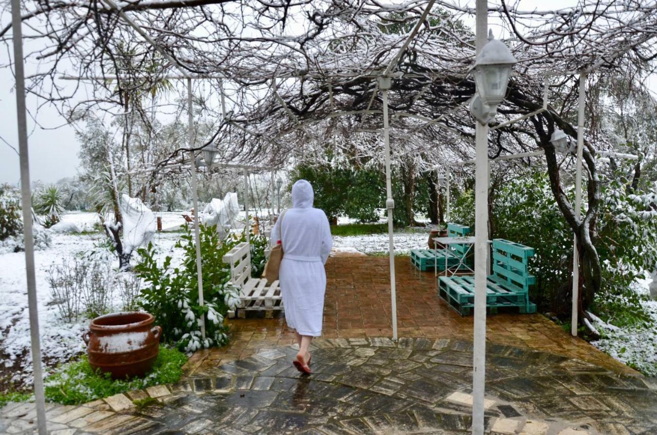 ジェンツァーノ・ディ・ローマ Casale Del Gelsoヴィラ エクステリア 写真